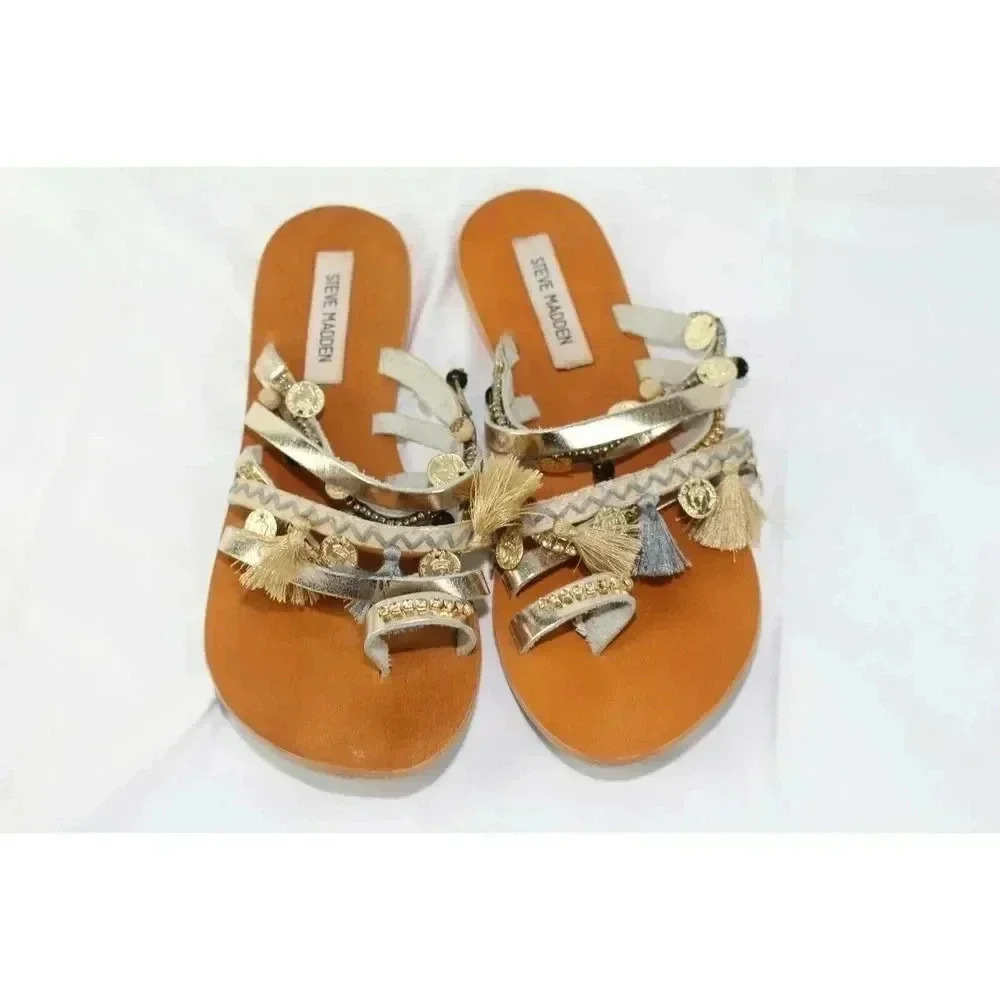 ladies STEVE MADDEN sandals size 10